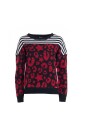 imprime-animal-raye-col-rond-multicolore-haut
