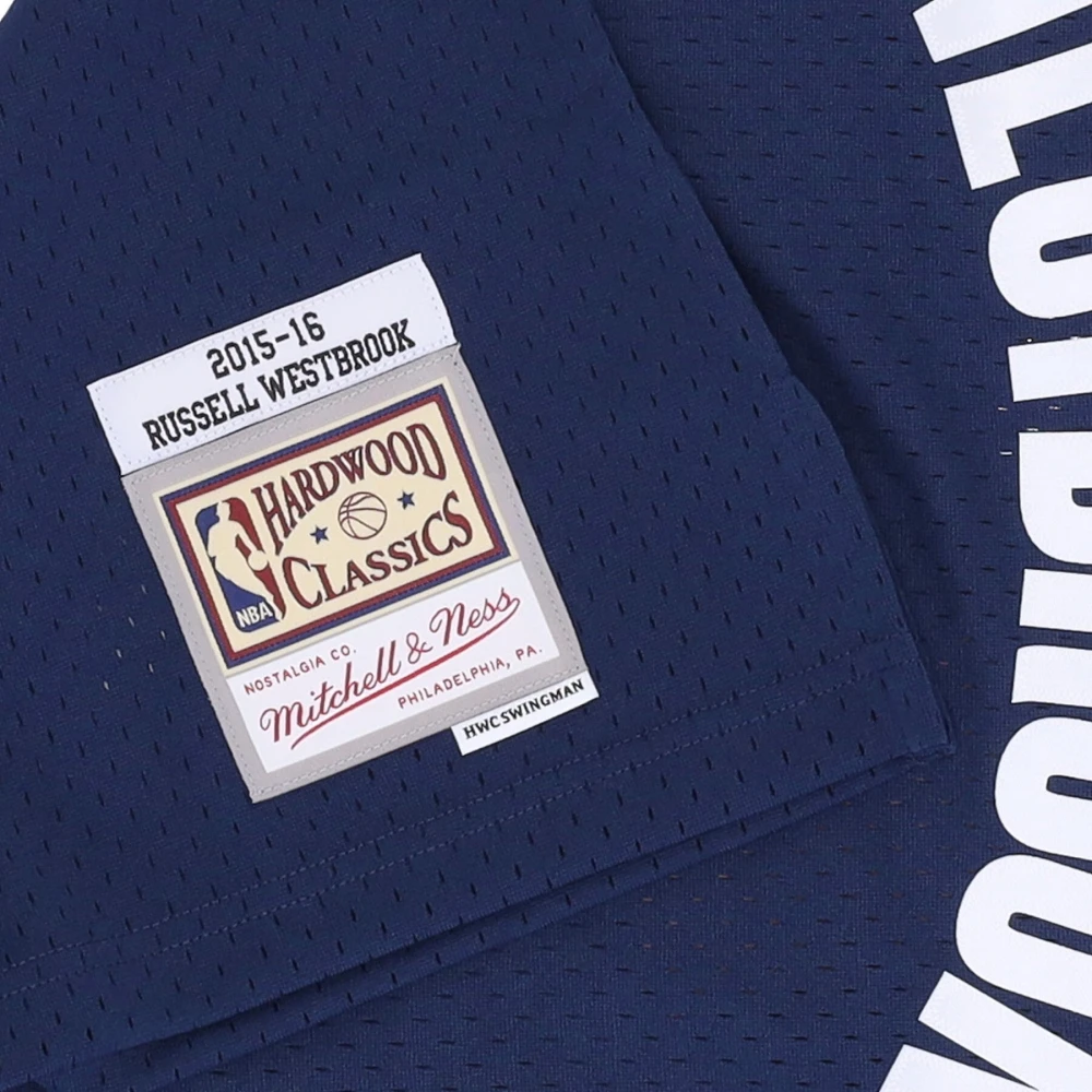 Mitchell & Ness Westbrook NBA Swingman Tank Top Blue Heren