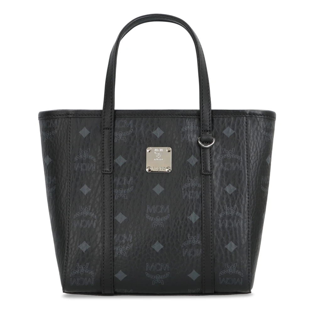 Mcm Black Mini Tote Toni - Female - Shopping Bags - One Size - Bags