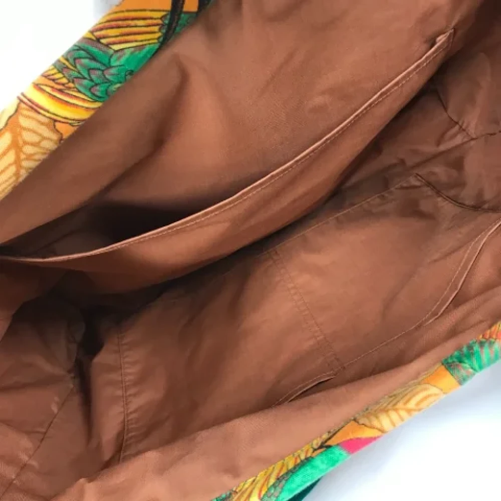 Hermès Vintage Pre-owned Fabric handbags Orange Dames