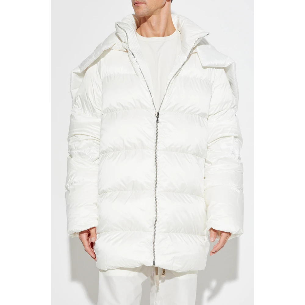 Rick Owens Down Jacket White Unisex