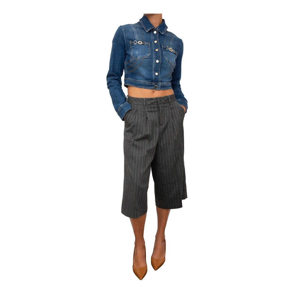 Liu Jo Denimjack in blauw Blue Dames