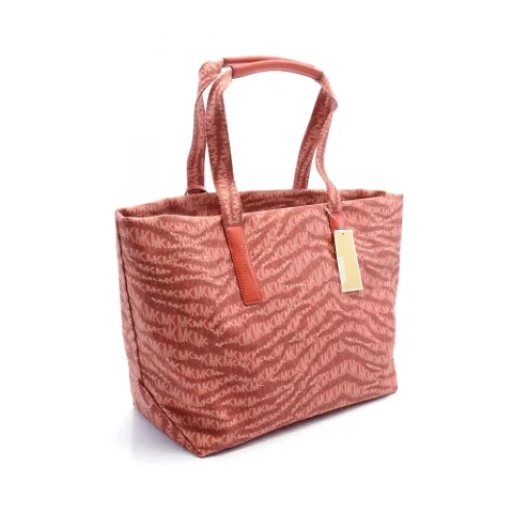 Michael Kors Pre-owned Coated canvas totes Red Dames