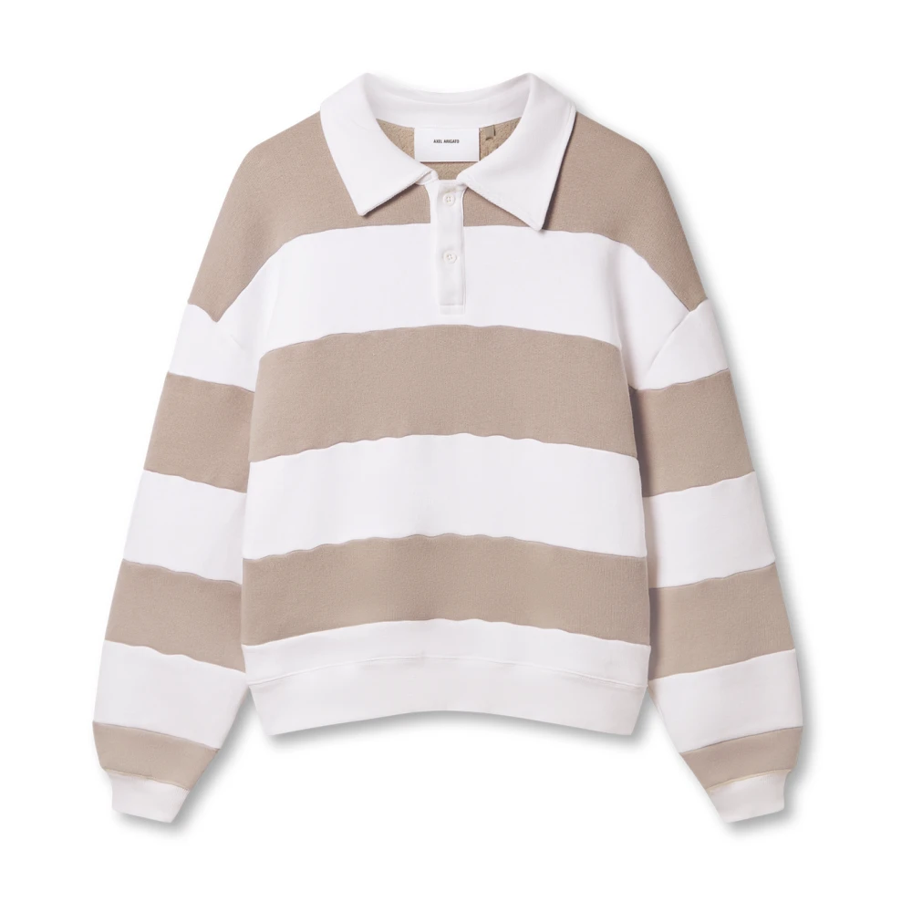 Axel Arigato Hombre Blanco - Shift Striped Sweatshirt - Sweatshirts & Hoodies - Xl - Shift Striped Sweatshirt