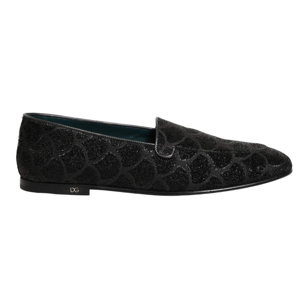 Dolce & Gabbana Men's Black Loafers Dress Shoes - Loafers - 9 Uk - Shoes