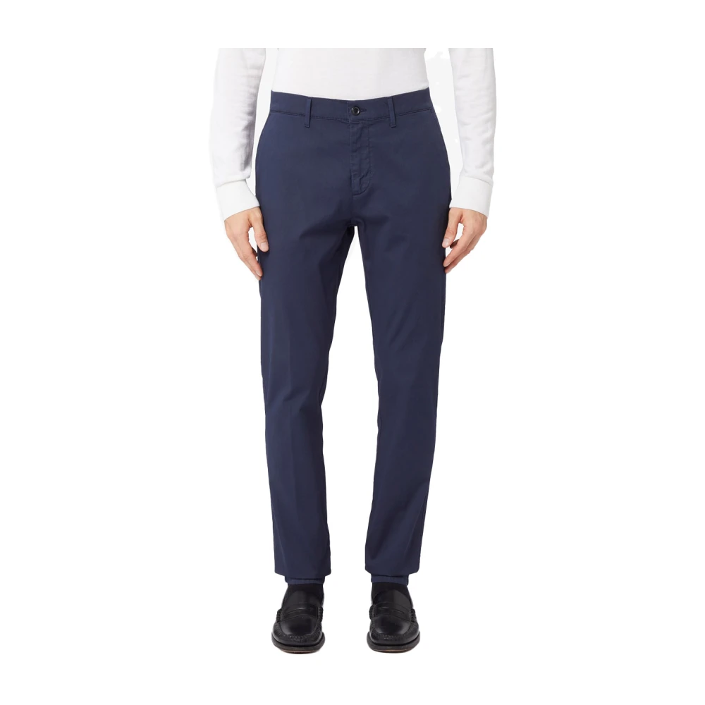 Harmont & Blaine Blauwe Chino Broek voor Mannen Blue Heren