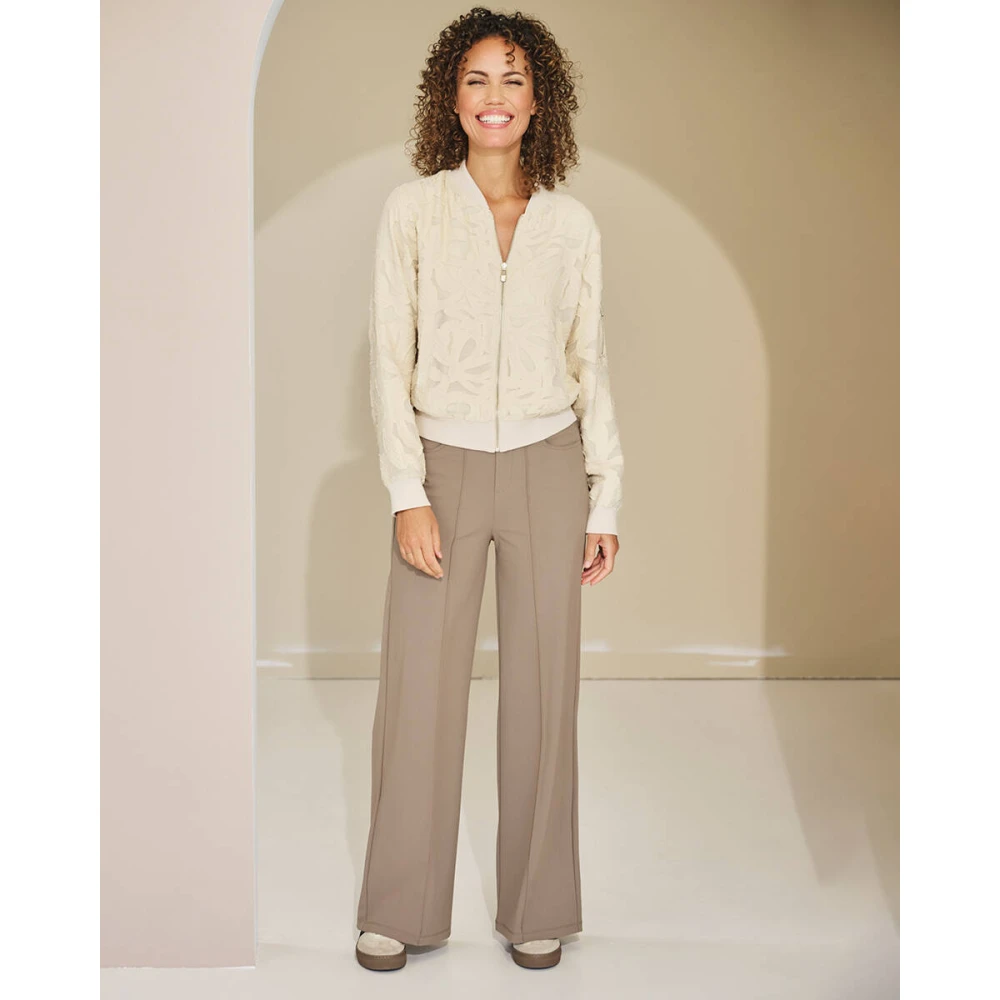 Zoso Stijlvolle Jas voor Vrouwen Beige Dames