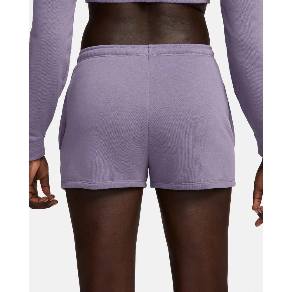 Nike Terry Bermuda Shorts Purple Dames