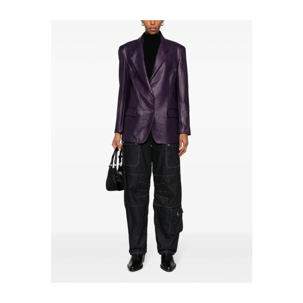 Salvatore Santoro Stijlvolle Jassen Collectie Purple Dames
