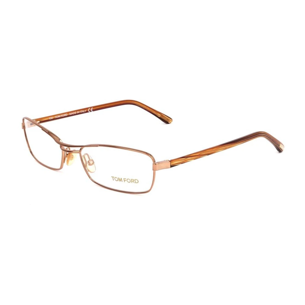 Tom Ford Bicolor metalen frame horloge Goud Bruin Multicolor Dames