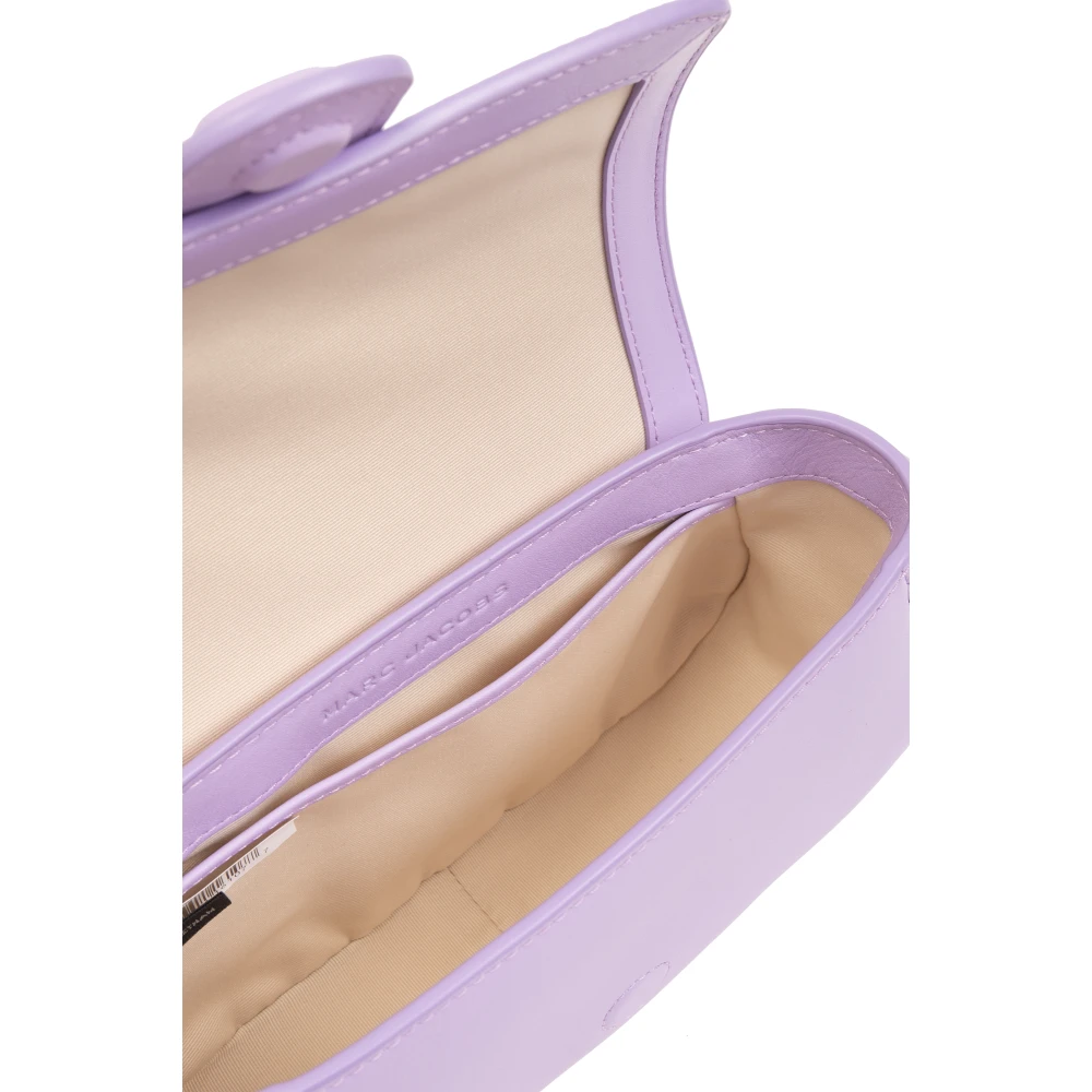 Marc Jacobs Schoudertas met logo Purple Dames