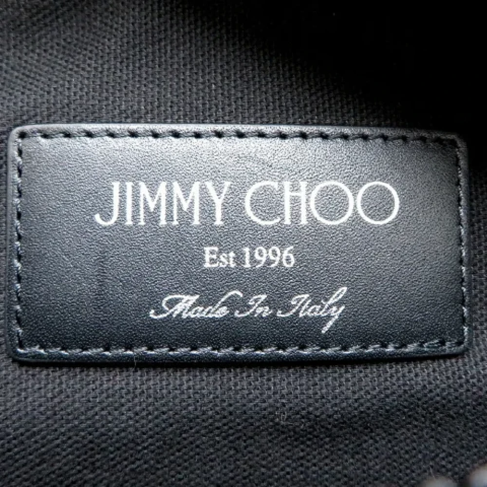 Jimmy Choo Pre-owned Leather crossbody-bags Black Dames