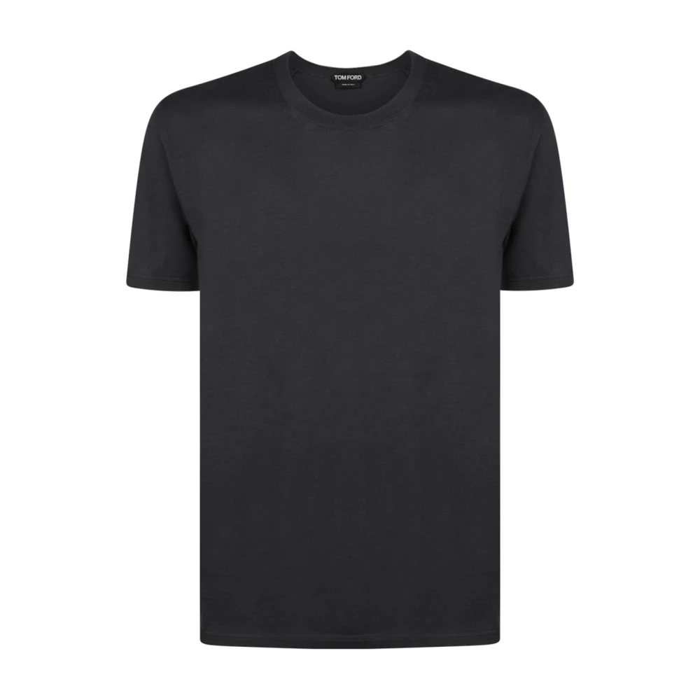 Tom Ford - Tops > T-Shirts - Gray - Tom Ford - Modalova