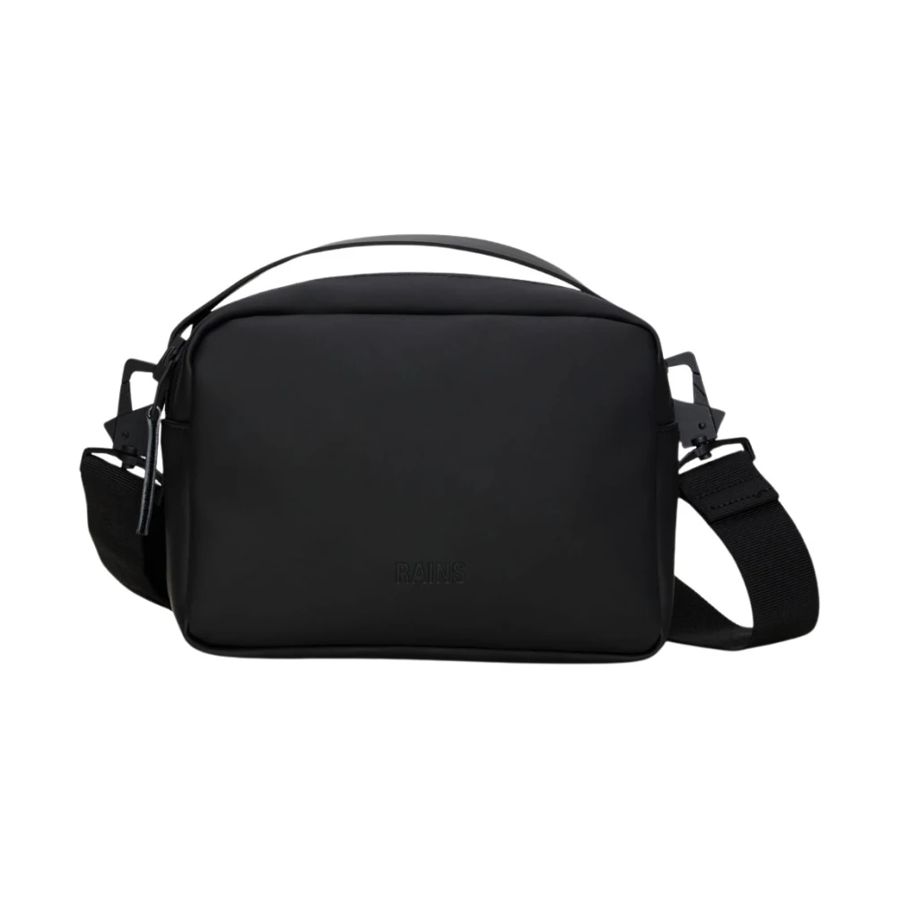 Rains Vattentät Box Bag - Axelväska, Crossbody, Handväska Black, Herr