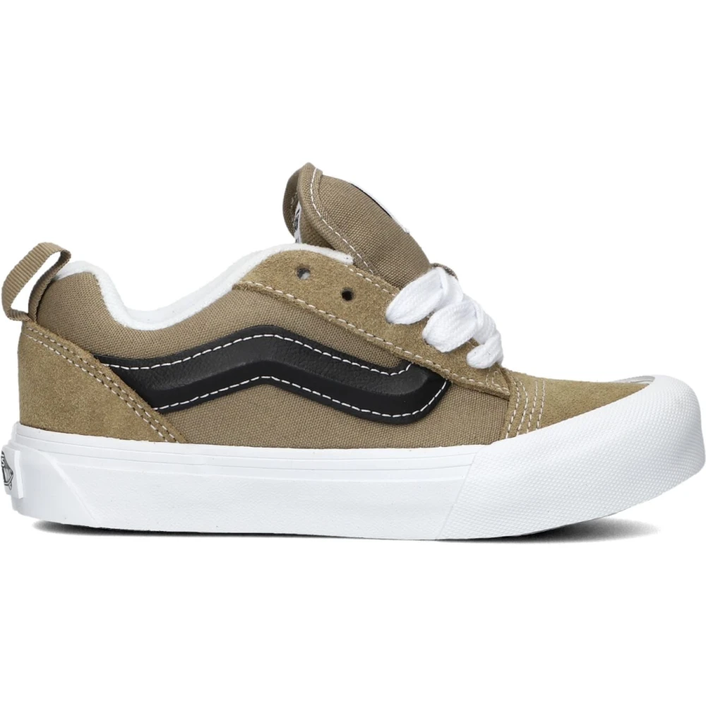 Vans Gröna Låga Top Sneakers Knu Skool Green, Pojke