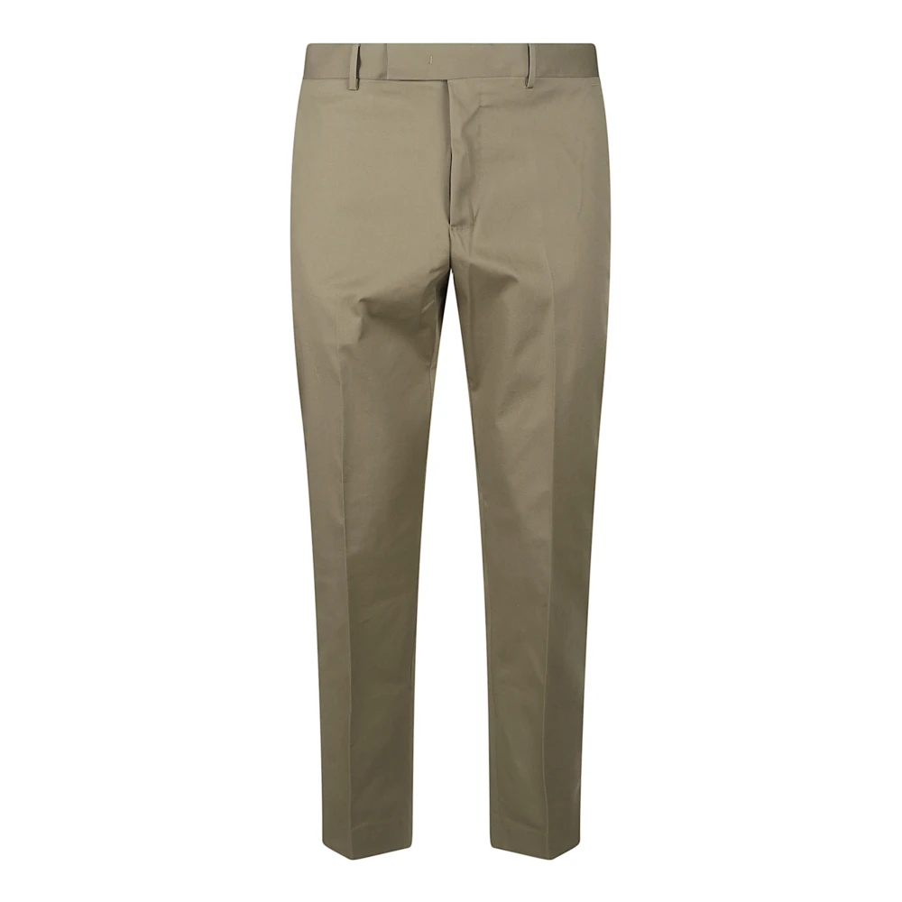 Pt Torino Men's Green Suit Trousers, L, Rebel Pant