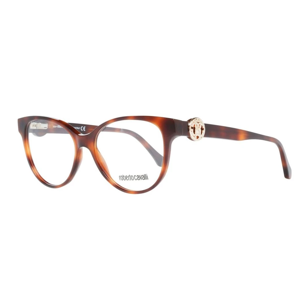 Roberto Cavalli Plastic monturen met wijzerplaat Brown Dames