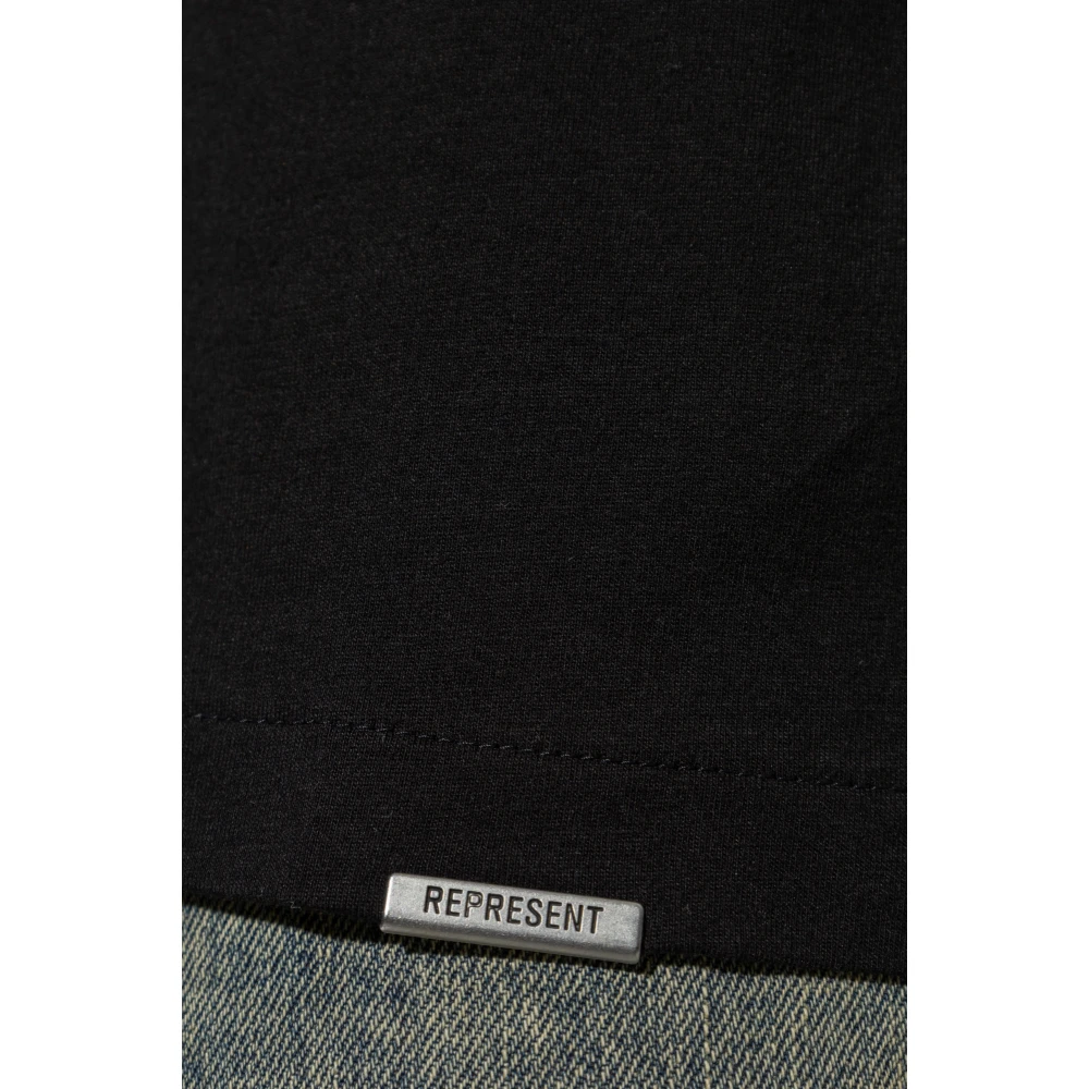 Represent Sleeveless T-shirt Black Heren