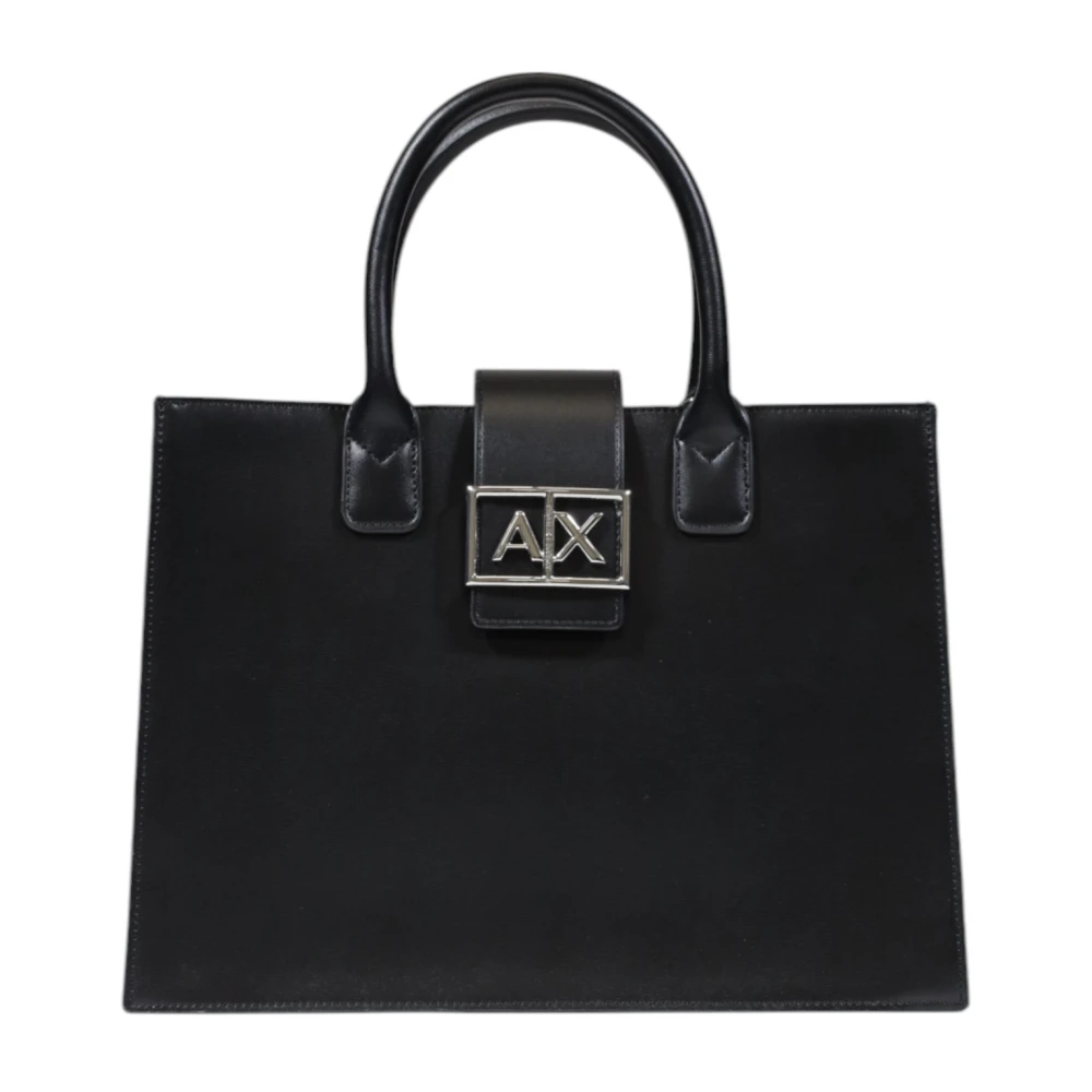 Armani Exchange Lente Zomer Dames Middelgrote Tassen Collectie Black Dames