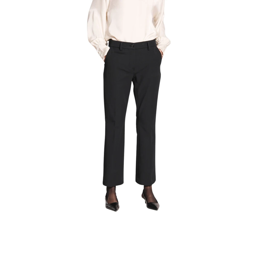 Mason's Mujer Negro Pantalones, Talla: 2XS