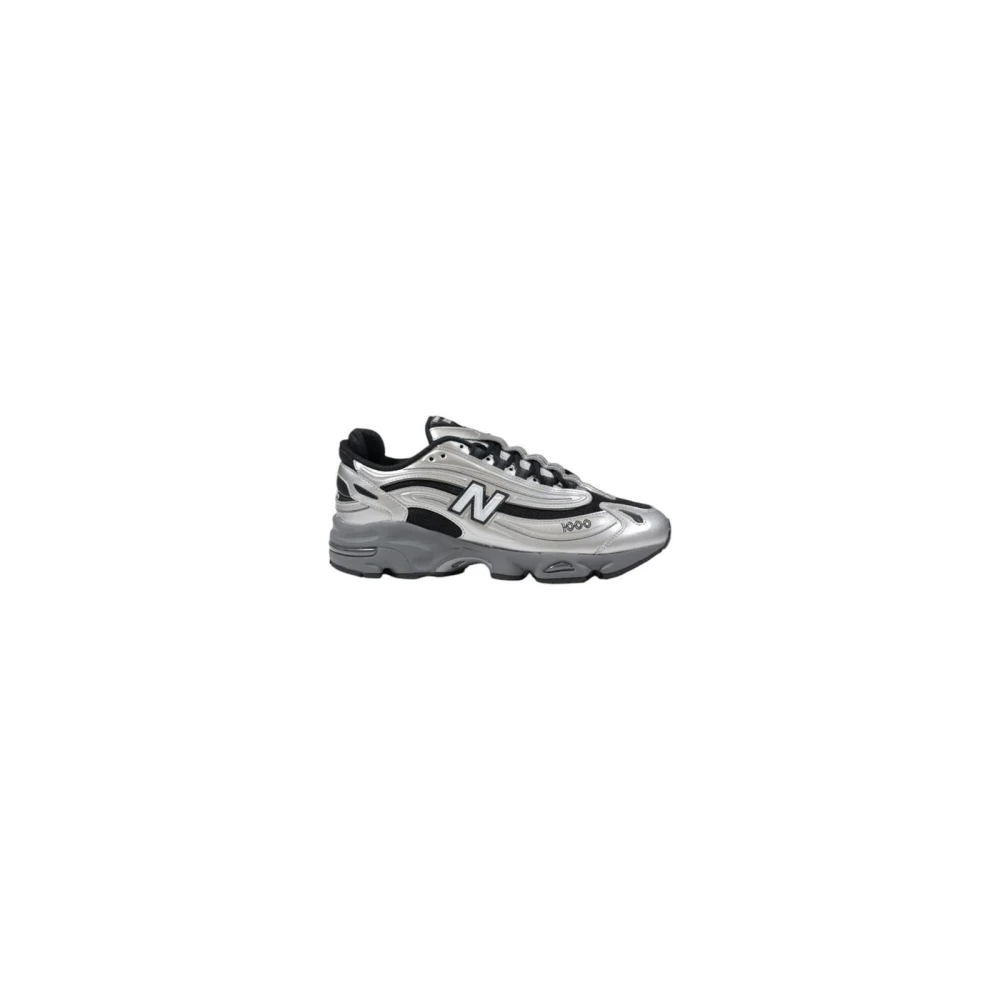 New Balance Men's Gray Sneakers, 3 Uk, Nubuck Mesh Trainers