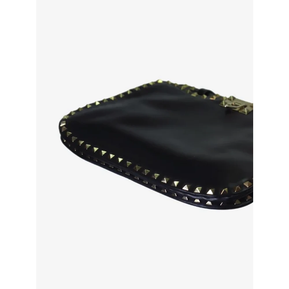 Valentino Vintage Pre-owned Fabric shoulder-bags Black Dames