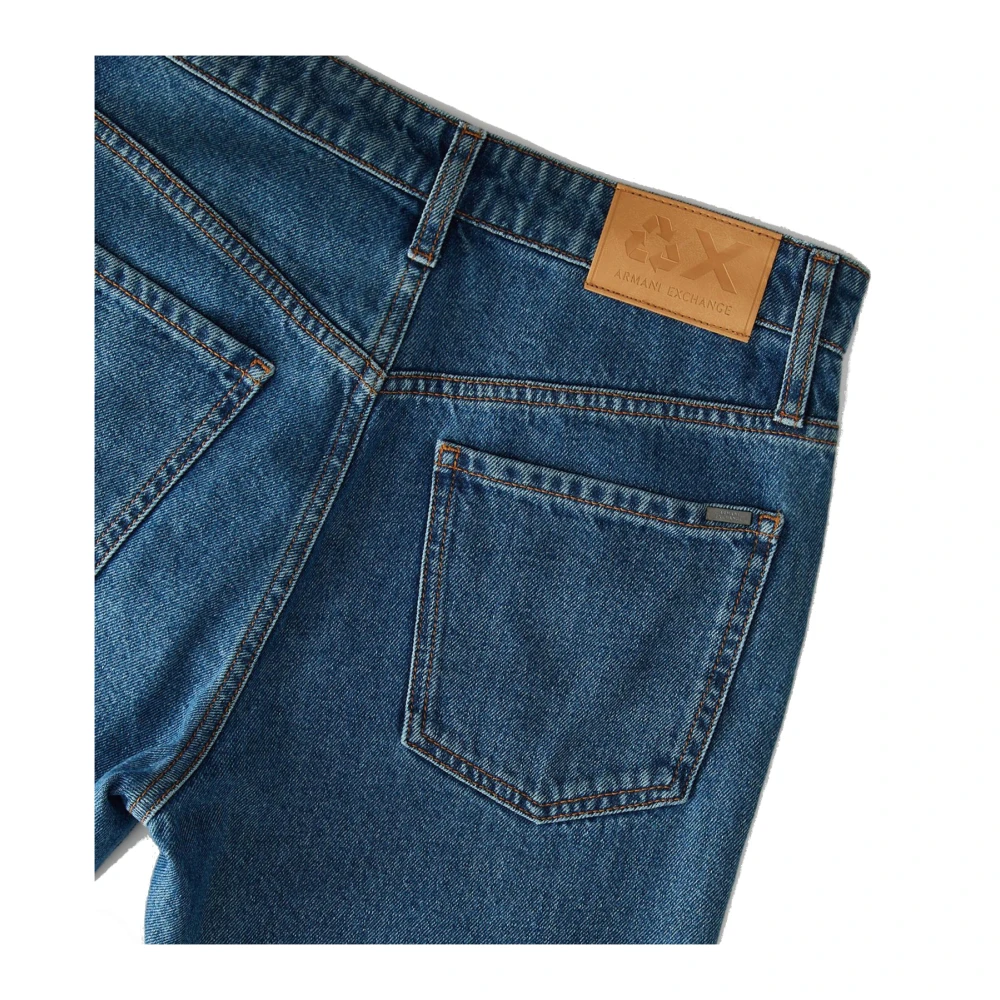 Armani Exchange Denim Jeans Collectie Blue Dames