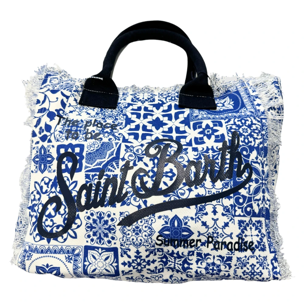 Saint Barth Handbags Blue Dames