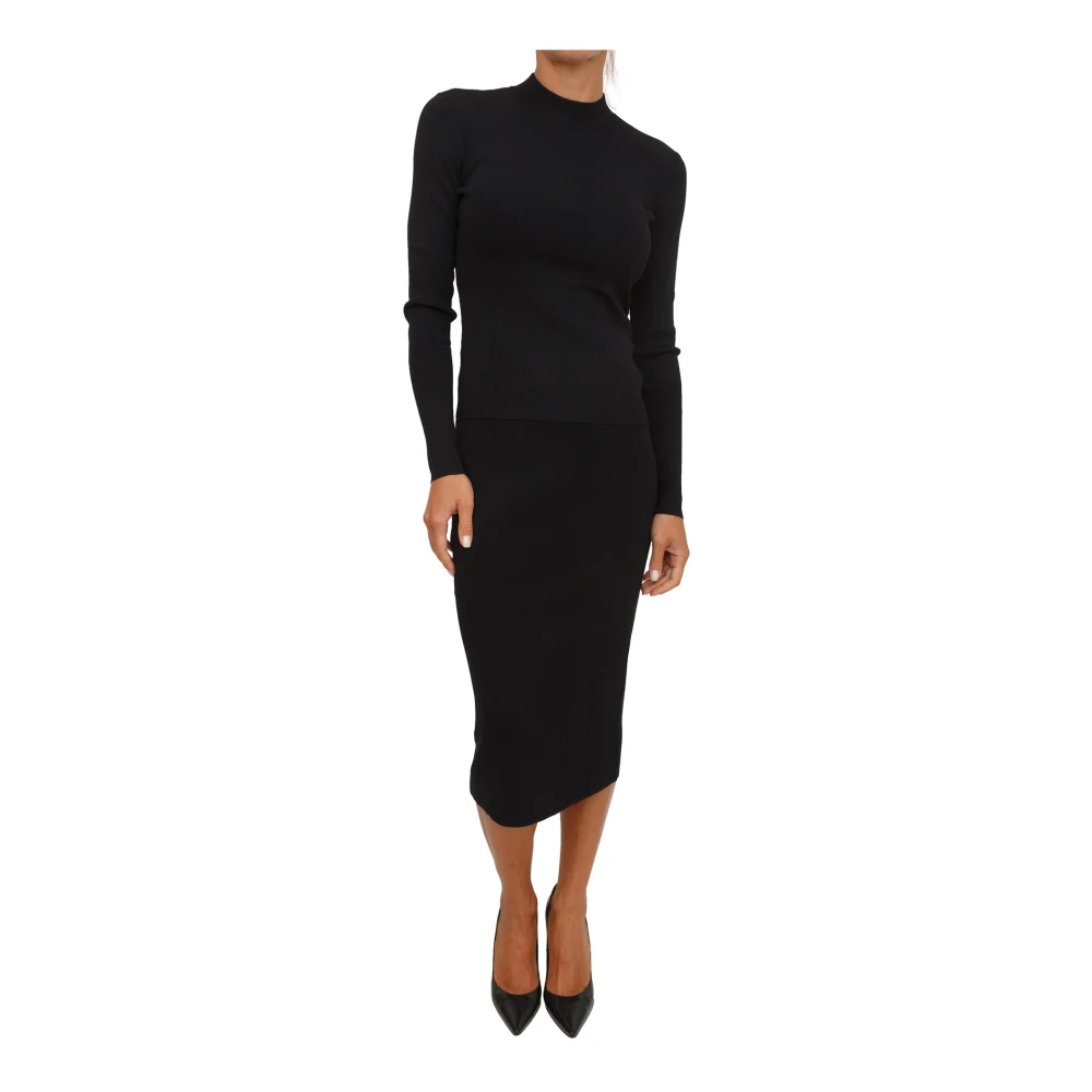 Armani Exchange Women's Black Pullover - Turtlenecks - M - Knitwear