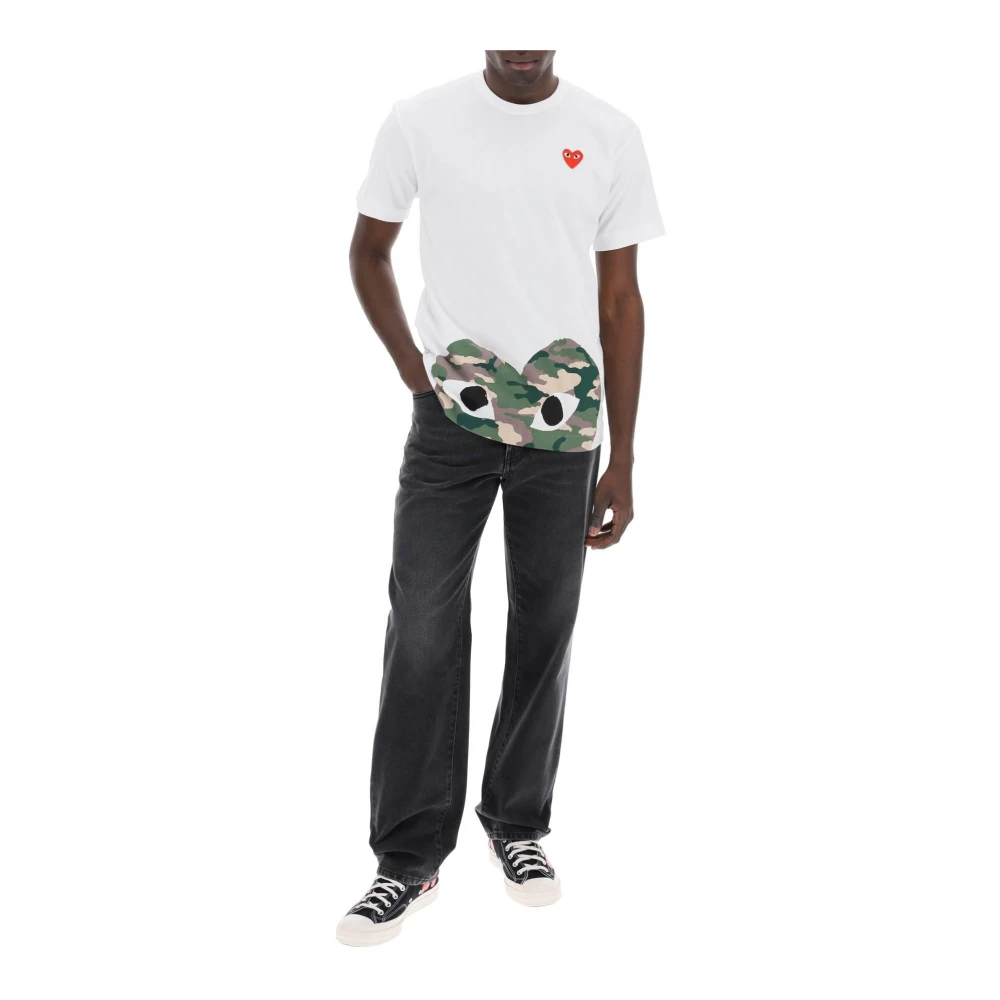 Comme des Garçons Play T-Shirts White Heren