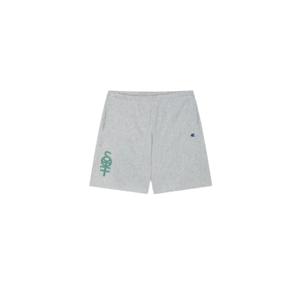 Sotf Katoenen Fleece Unisex Shorts Gray Heren