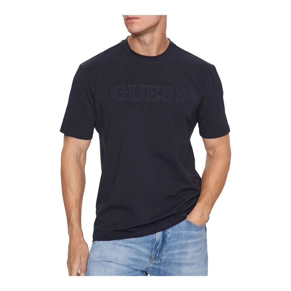 Guess - Tops > T-Shirts - Blue - Guess - Modalova