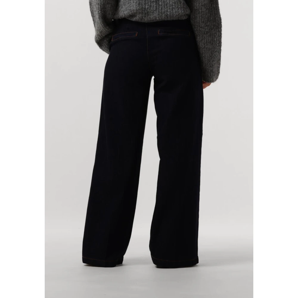 My Essential Wardrobe Wijde Broek Laramw 115 Blue Dames
