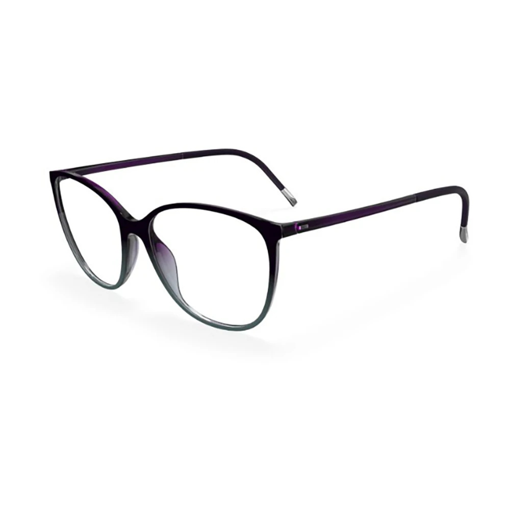 Silhouette Stijlvolle zonnebril voor modeliefhebbers Black Unisex