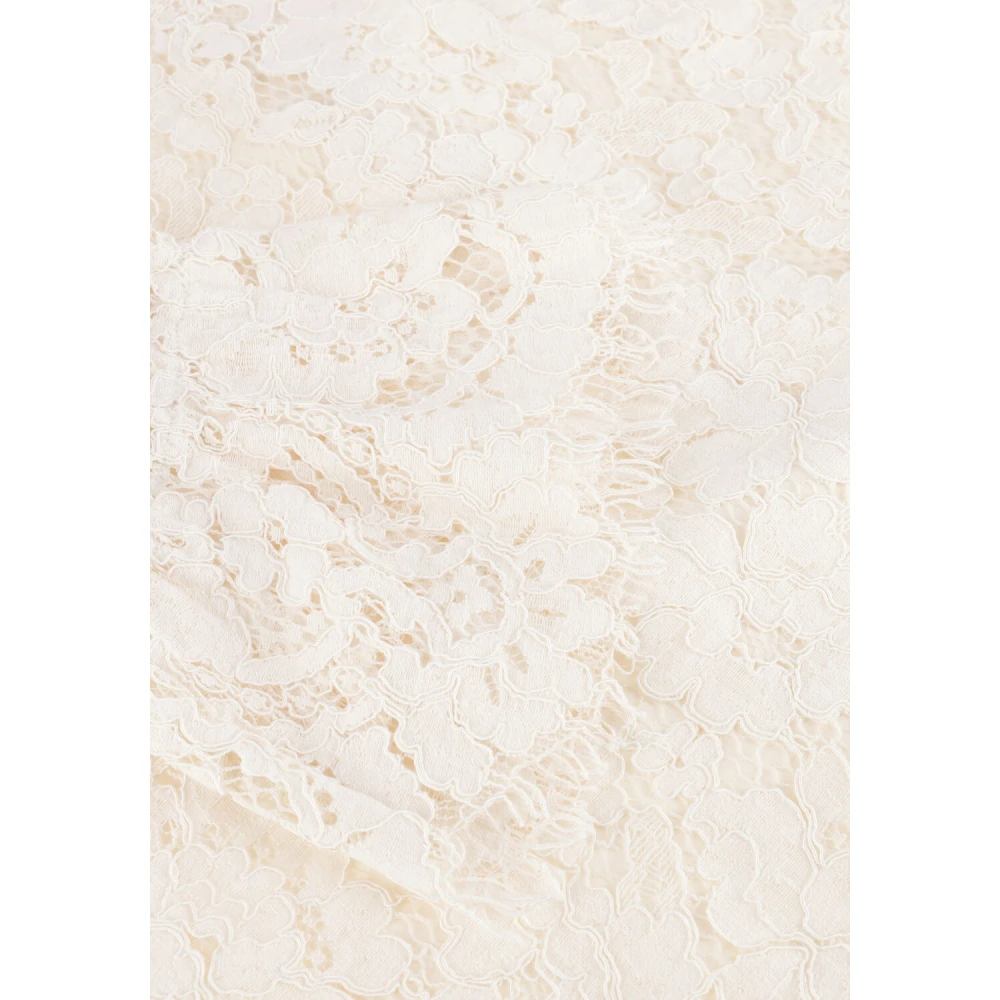 Y.A.S Elegante Kantentop voor Vrouwen Beige Dames