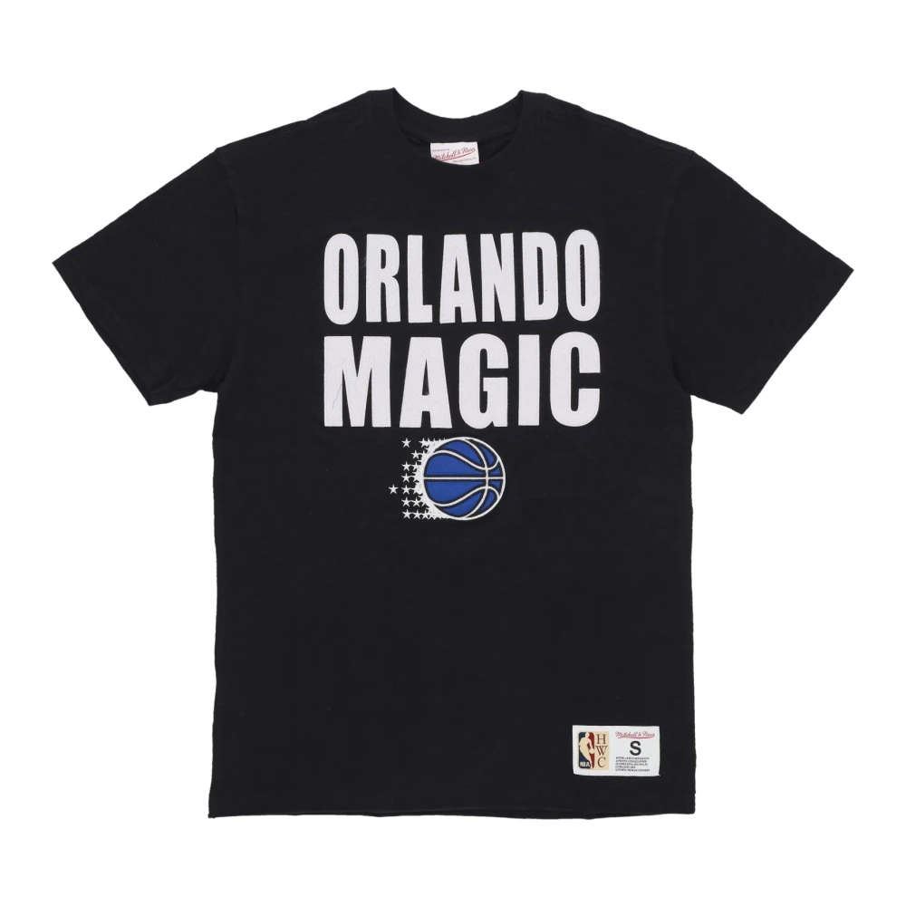 Mitchell & Ness Orlando Magic NBA Tee Shirt Black Heren