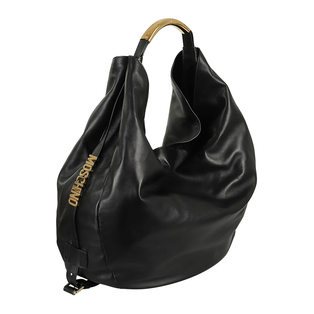 Moschino Schoudertas Black Dames