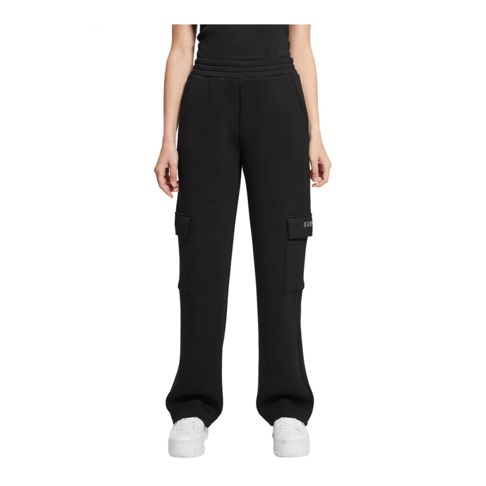 Guess Dames Logo Broek Black Dames