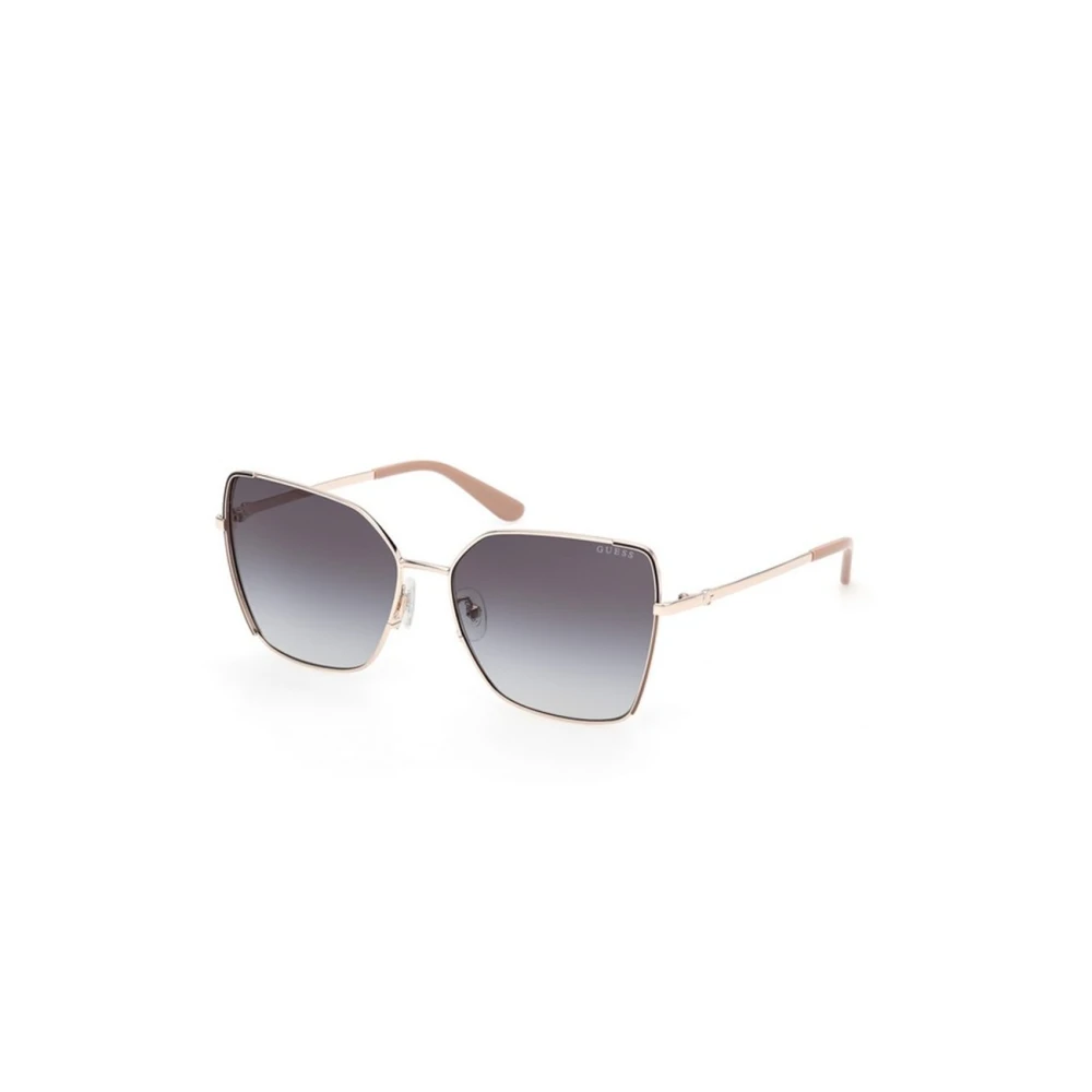 Guess Women's Yellow Sunglasses, 59 Mm, Geometric Butterfly Metal Sunglasses