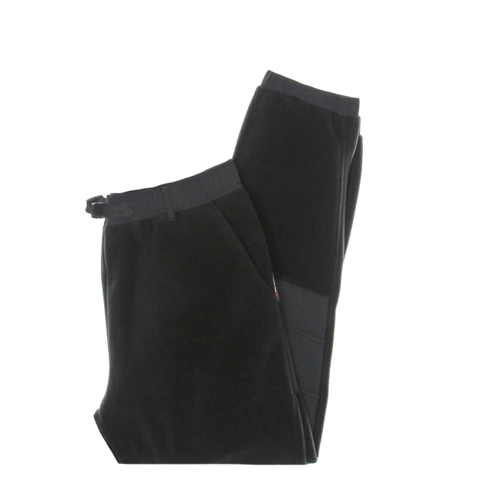 Carhartt WIP Zwarte Fleece Sweatpants Soft Fit Black Heren