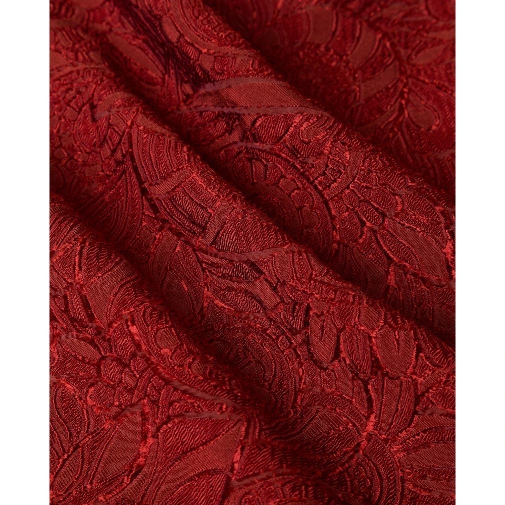 IVY OAK Broek met rechte wijde pasvorm Red Dames