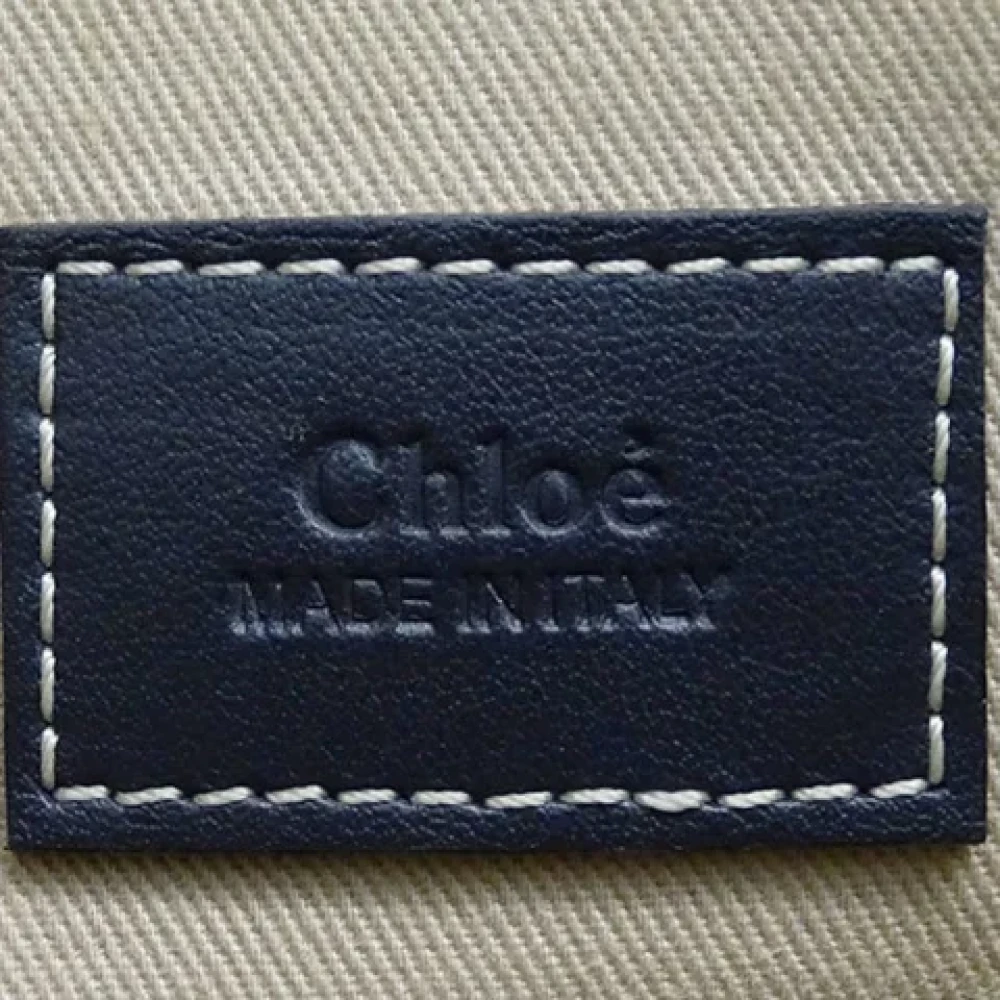 Chloé Pre-owned Canvas handbags Beige Dames