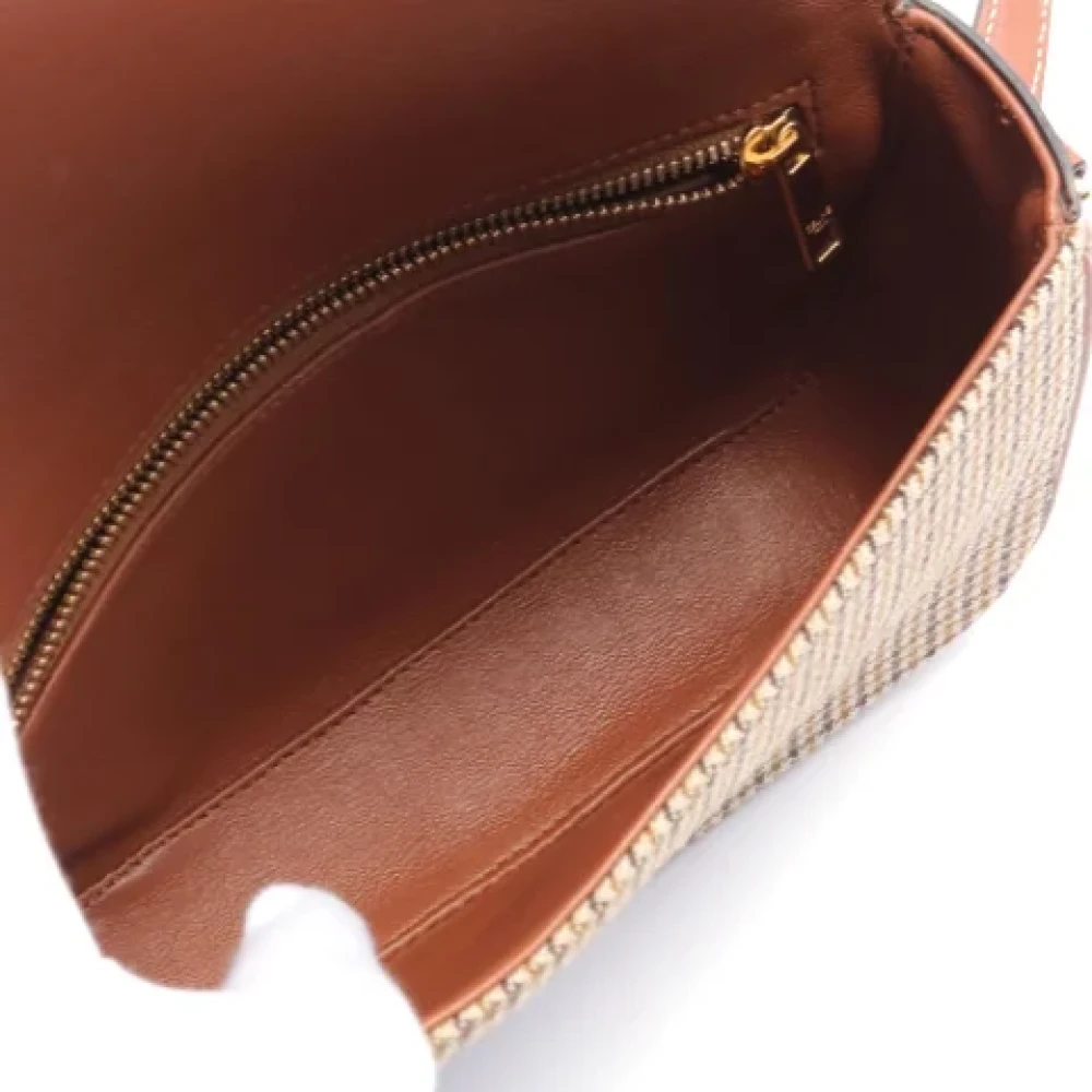 Celine Vintage Pre-owned Canvas celine-bags Brown Dames