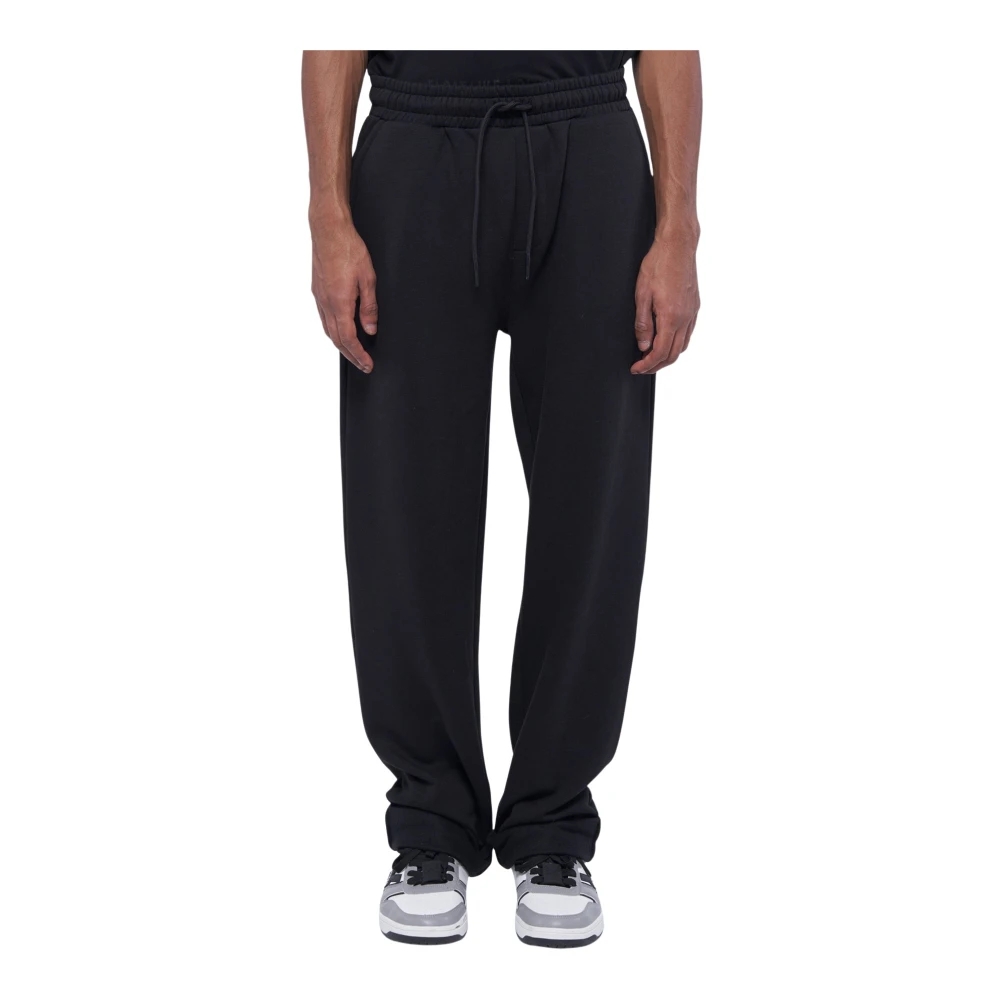 John Richmond Broek met elastiek en trekkoord Black Heren