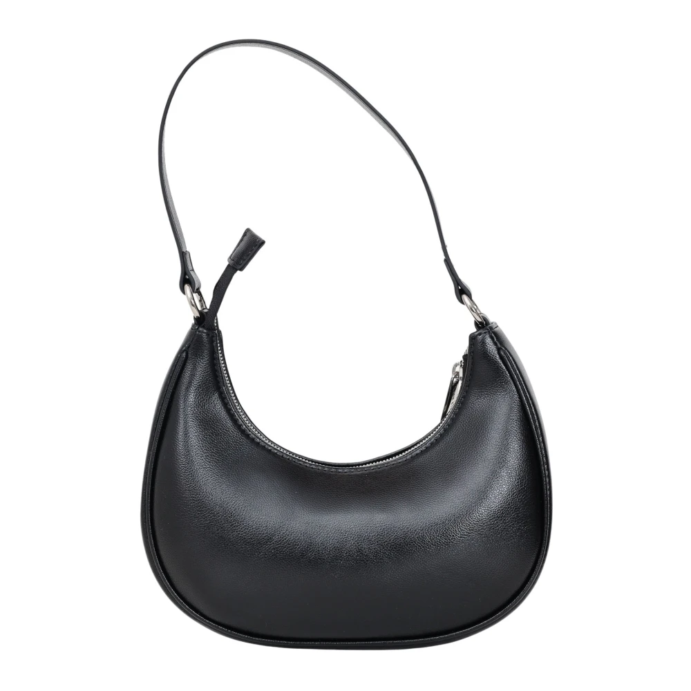 Msgm Moderne Zwarte Schoudertas Black Dames