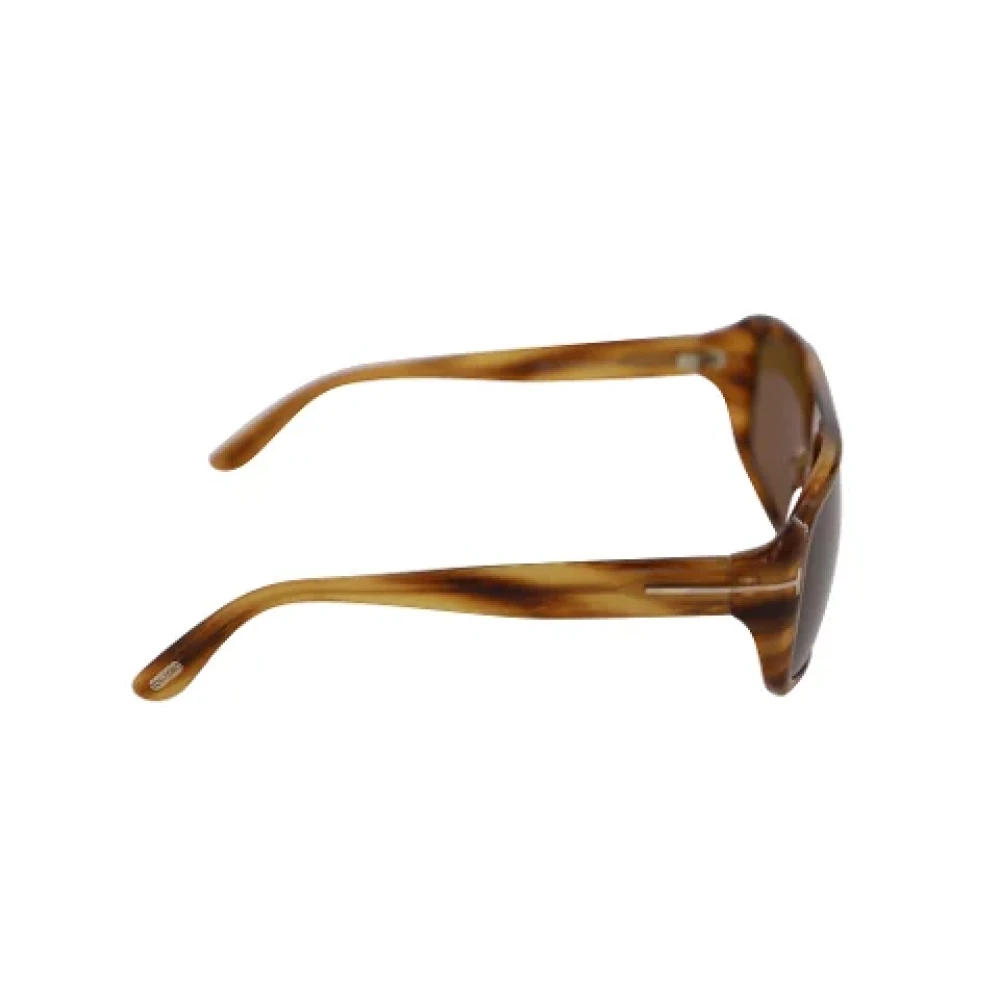 Tom Ford Pre-owned Acetate sunglasses Brown Heren