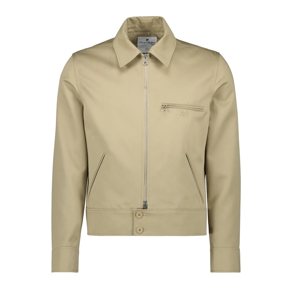 Courrèges Herren Beige Jacken, Lgröße: