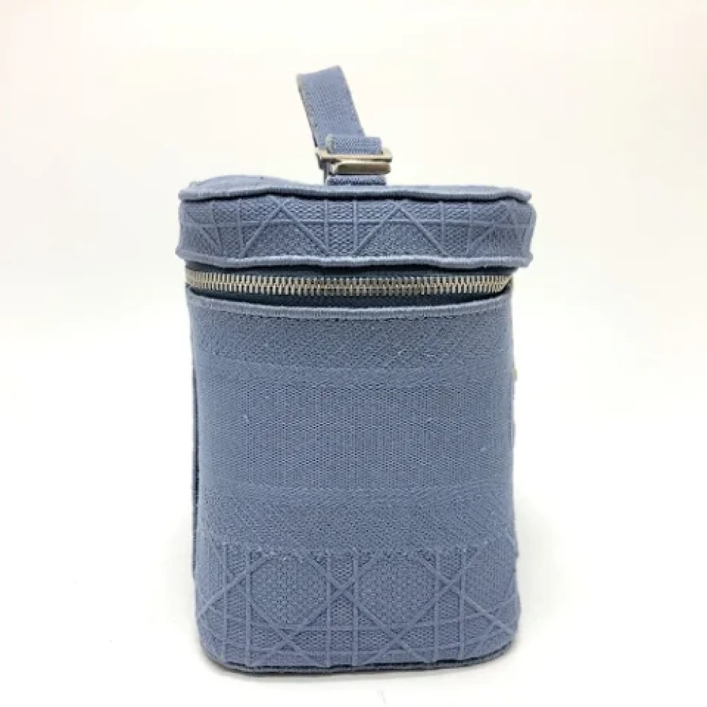 Dior Vintage Pre-owned Fabric dior-bags Blue Dames
