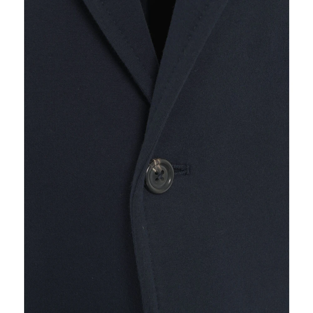 Circolo 1901 Blauwe Single-Breasted Blazer Moderne Pasvorm Blue Heren