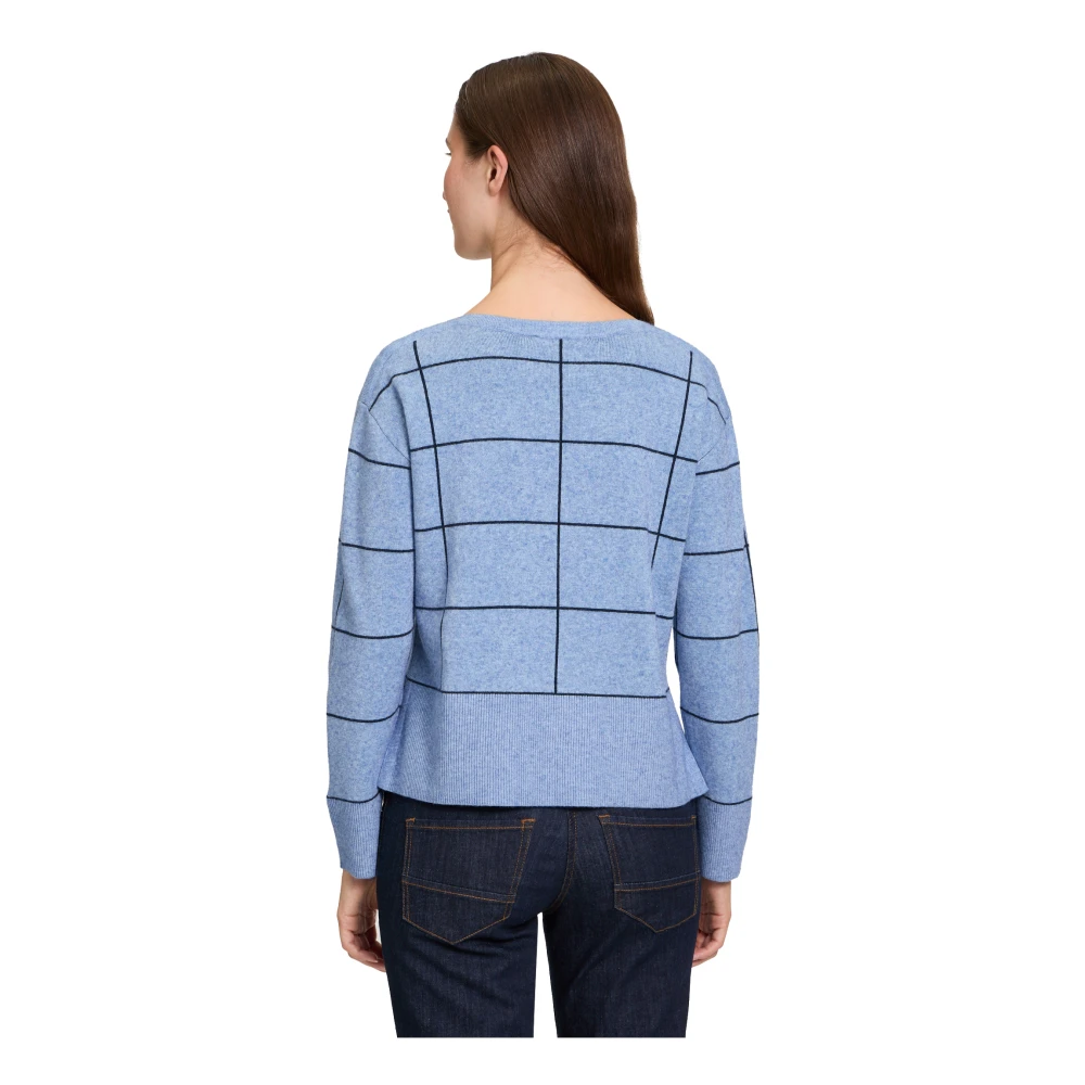 Betty Barclay Langemouw Gebreide Trui Blue Dames